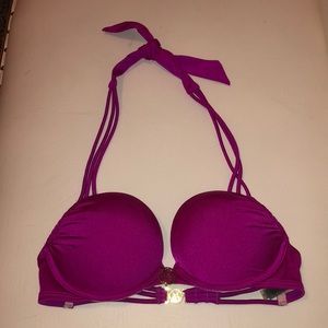 Fuchsia Victoria’s Secret bombshell bikini top